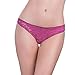 Produktbild Bluestercool Frauen Spitze Blumen Transparente Open Crotch Lingerie Schlüpfer Shorts (XXLTaille: 72cm/28,3", Hot Pink)