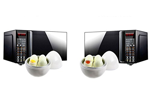 Kapmore Eierkocher Easy 4 Eier Microwelle Boiler Rapid Egg Kochen Geräte - 7