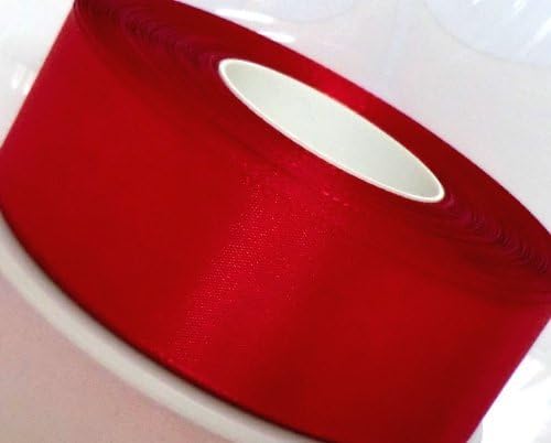 Ribbon / Gift Wrap / Decorative Band 50 m x 40 mm Red Taffeta Suitable for Weddings