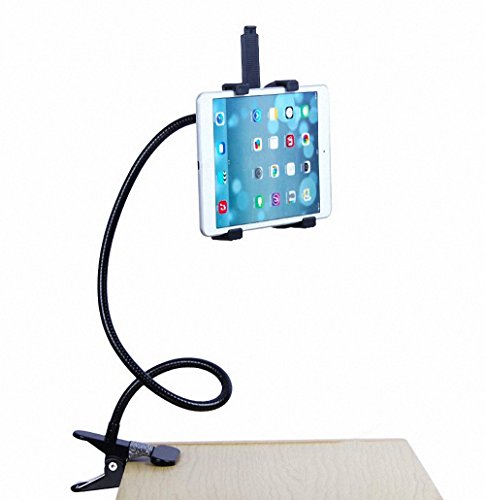 Universal Halterung Tablet Ständer Halter 360 Grad Schwenkbar Halterung mit einstellbaren Unterlage für iPad, Samsung Galaxy Tablets und andere 7-10 Zoll Tablet-PC - 2