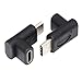 Produktbild 90-Grad-USB-C-Winkel-Adapter, Typ C-Stecker auf Buchse-Konverter-Anschluss für Telefon/PC Balight
