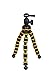 Price comparison product image Polaroid Snap and Wrap Flexi Tripod with 360° Rotating Ball Head - Flexible Vertebrae-Like Legs & Rubberized Feet for Endless Conforming Ability & Sure Grip