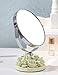 Produktbild Golden_flower an Der Wand Befestigte Kosmetikspiegel Creative Lovely Wedding Room Rose 2-Seitiges Make Up High Definition Desktop Kann auf Dem Badmöbel Installiert, 2, 9,3 * 19 cm
