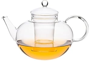 Trendglas Jena Teekanne Miko im klassischen Design mit Glassieb, 2 L