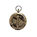 Produktbild ShalinIndia Messing-Taster Sonnenuhr Kompass - Messing - 1,75"- Designer Reiseaccessoires