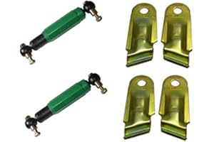 FKANHÄNGERTEILE 2 X AL-KO OCTAGON achs Ammortizzatore Ammortizzatori Verde + 2 X titolare