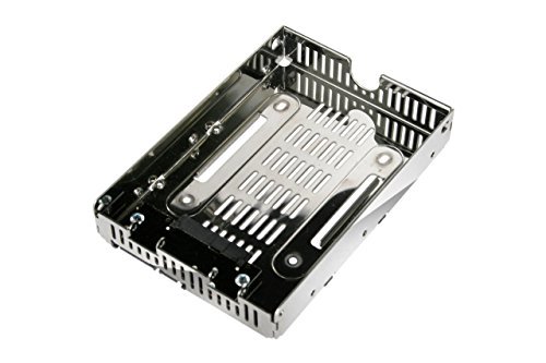 Icy Dock EZConvert Air Lite MB482SP-3B – 2,5 Zoll (6,4cm) zu 3,5 Zoll (8,9cm) SATA SSD/HDD Konverter - 2