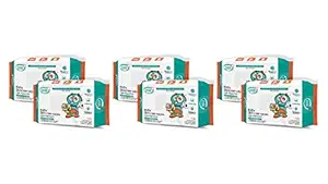 Budds Buddy Combo of 6 Baby Skin Care Wet Wipes 72 Pcs Pack