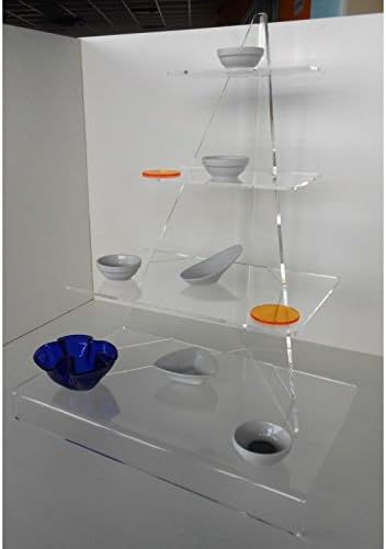 Fimel Transparent or Coloured Shelf Pyramid