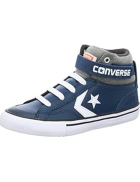 Converse Unisex-Kinder Pro Blaze Strap Hi Navy/Storm Wind/White Hohe Sneaker