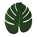 Produktbild ZEELIY 24 Stück Künstliche Grün Pflanze Künstliche Tropische Blätter Grünes für Büro und Zuhause, Hochzeit Dekor Garten Wanddekoration Pflanzenblatt Hawaiian Party Thema