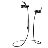 Bluetooth Headphones, VAVA Bluetooth 4.1 Wireless Sports Headphones in Ear Earphones with Noise Cancelling Mic and Stereo Magnetic Earbuds（8 hours Playtime,IPX5 Splashproof, aptX Stereo）