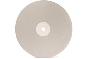 POWER TOOL Powertool Diamantscheibe, 120 mm, Diamantbeschichtung, flache Schleifscheibe, Schleifscheibe, Körnung 400 (1 Stück)