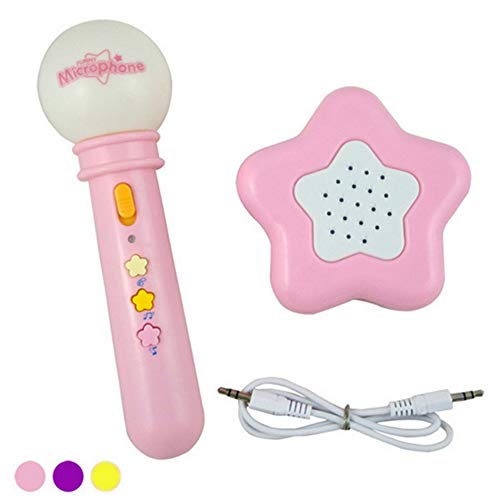 Preisvergleich Produktbild Micrófono inalámbrico Altavoz Cantar Juguete Instrumento musical Niños Bebé Joven Música divertida Juguetes Regalo - 3 colores