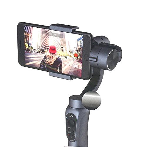 Zhiyun smooth-q 3Â assi palmare Gimbal per smartphone fino a 15,2Â cm no more contrappeso, liberamente interruttore standard/verticale shooting, 8HRS run-time, bottoni a photo/record/Zoom in/out