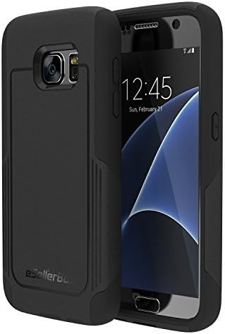 Galaxy S7 Case By eSellerBox® Heavy Duty Armor Defense Full-body Rugged Hybrid Dual Layer Slim Protective Case Cover( Full Black)