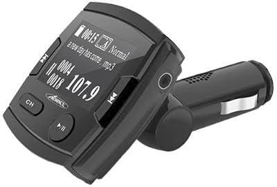 Advance F-195A Transmetteur FM Stéréo pour MP3 Noir