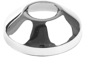 MCTIES Placa de roseta redonda grifo de brida dividida de pared cubierta decorativa para embellecer la cubierta que bloquea los agujeros de la tubería. Placa de roseta redonda