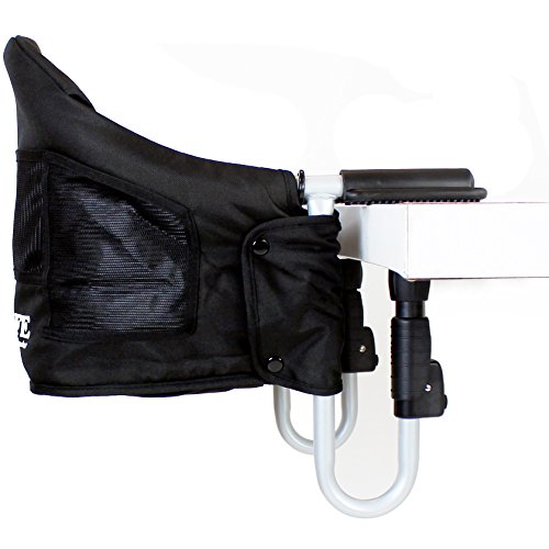 iSafe Baby Fast Fit Booster Seat YummyLUV - Black Table Highchair