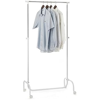 Relaxdays Kleiderständer mit Ablage HBT 150x108x50 cm stabiler