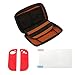 Produktbild Gazechimp 3x Nintendo Switch Zubehör Kit mit Silikon Kasten Gehäuse, Hart Aufbewahrungsetui Beutel Und Schutzfolie