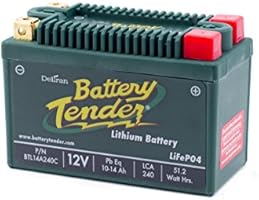 Battery Tender BTL4A240C Batteria al Litio/Ferro/Fosfato, 240 LCA