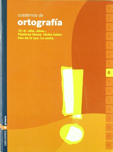 Cuaderno de ortografia 8 Primaria