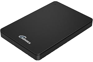 Sonnics 1TB USB 3.1 Tipo C Esterni Portatile Hard-Disk per Finestre PC, Mac, Smart TV, XBOX ONE/Serie X & PS4 /PS5, Nero