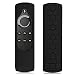 Produktbild CASEBOT Hülle für Fire TV Stick mit Alexa-Sprachfernbedienung (1. Generation), Amazon Echo/Echo Dot Alexa Voice Remote - Leichte Rutschfeste Stoßfeste Silikon Schutzhülle, Schwarz