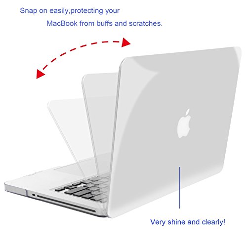 MOSISO MacBook Pro 13 H  lle mit CD-ROM Drive - Ultra Slim Hochwertige Hartschale Tasche Schutzh  lle Snap Case f  r Old MacBook Pro 13 Zoll  A1278  V