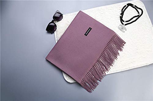 nohbi Unisexe Respirant Ultra Douce Foulard，Cape Chaude à Franges, écharpe épaisse en Cachemire, Automne et Hiver - A6，Foulards Echarpes Femme Homme Automne Hiver Châles