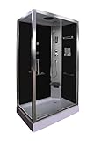 cabina doccia sauna bagno turco Largo: 120 cm / Ancho: 80 cm / Alto: 210 cm