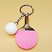 Produktbild Ou lida Kreativer Tischtennisball Schlüsselanhänger Taschenanhänger, pink