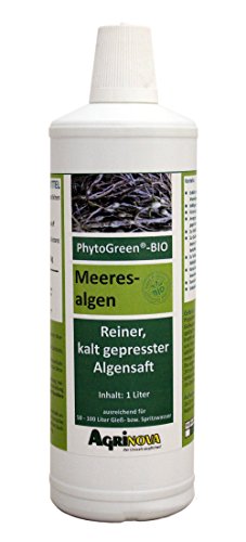 PhytoGreen®-Algensaft - 1 Liter - Natürlicher Algensaft als K-Dünger zur Kräftigung und Vitalisierung Ihrer Pflanzen
