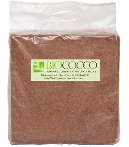 Fibra Di Cocco + Chips In Mattone - 3 Mattonele Da 2kg (Totale 6kg) - Substrato Per Piante E Orchidee - 80 Litri