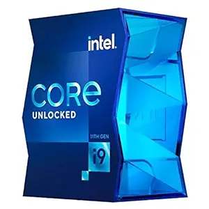 Intel Core i9-11900K Desktop Processor 8 Cores up to 5.3 GHz Unlocked LGA1200 (Intel 500 Series & Select 400 Series Chipset) 125W