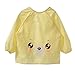 Lovely Smocks Baby Feeding Clothes Baby Bibs Happy Face ,Yellow