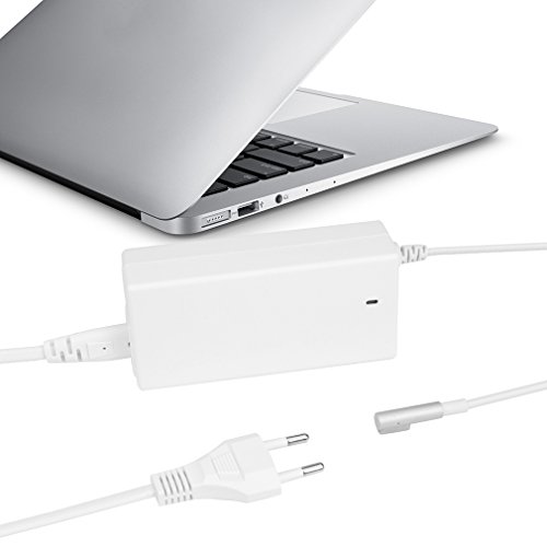 AURSEN 45W 60W 85W MagSafe 1 Netzteil Ladegerät für Apple Macbook, L Form, ersatz Adapter, Weiß