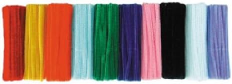 Chenille Stems Pipe Cleaners choose colour and quantity (50, Assortment)