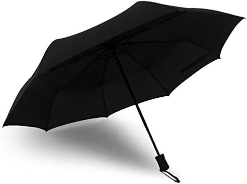 Travel Brolly - Umbrella with Windproof Design Compact Lightweight Durable with Auto Open &amp; Close Feature Convenient for Travelers or Professionals - Great for Men or Women - Satisfaction Guarantee