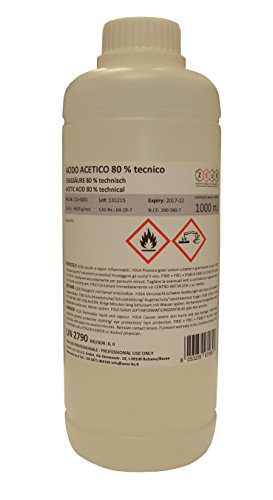 Preisvergleich Produktbild Essigsäure technisch 80 % - 1 Liter