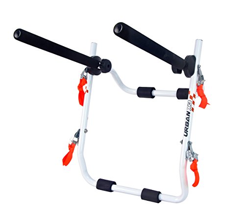 Autobike Urban X3 Portabicicletas de portón, Hombre, Blanco, L