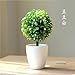 Produktbild WANG-shunlida Unechte Blumen Tischdekoration Blumen Topfpflanze Simulation Home Ausstattung innen Tischdekoration Bonsai Pflanzen, Erbse weiß