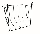 SALATRAUFE 22CM METALL 60902 Trixie 60902 Heuraufe zum Einhängen, 20 × 18 × 12 cm