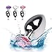Price comparison product image 2 Sizes for Choose Stainless Steel Metal Anal Plug Sex Toys/Butt Plug/Booty Beads/Crystal Jewelry Anal Plug/Sex Products Size S