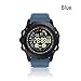 Price comparison product image MeterMall Outdoor Bluetooth IP67 Waterproof Sports Smart Watch Tactial Military Grade Watch blue
