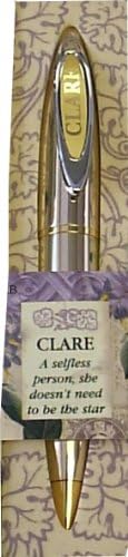 H&amp;H Personalised Signature Pen in Gift Box - Clare