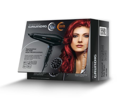 Grundig HD 9280 High Professional-Haartrockner, schwarz - 4