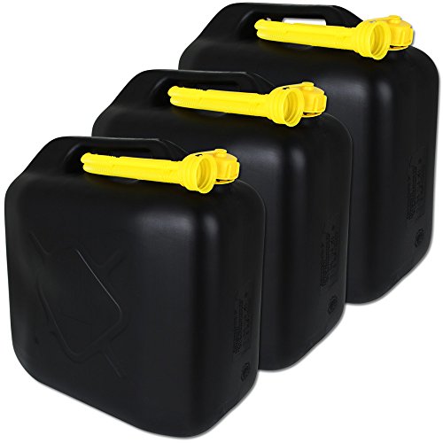 Preisvergleich Produktbild Benzinkanister 20L - 3er Set - Kraftstoffkanister - Wasserkanister - Campingkanister
