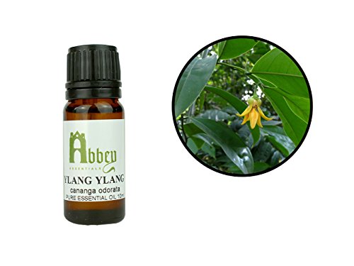 Abbey Essentials Ylang Ylang Essential Oil with Sweet Floral Smell Relaxing & Rejuvenating for Skin and Hair 50 ml